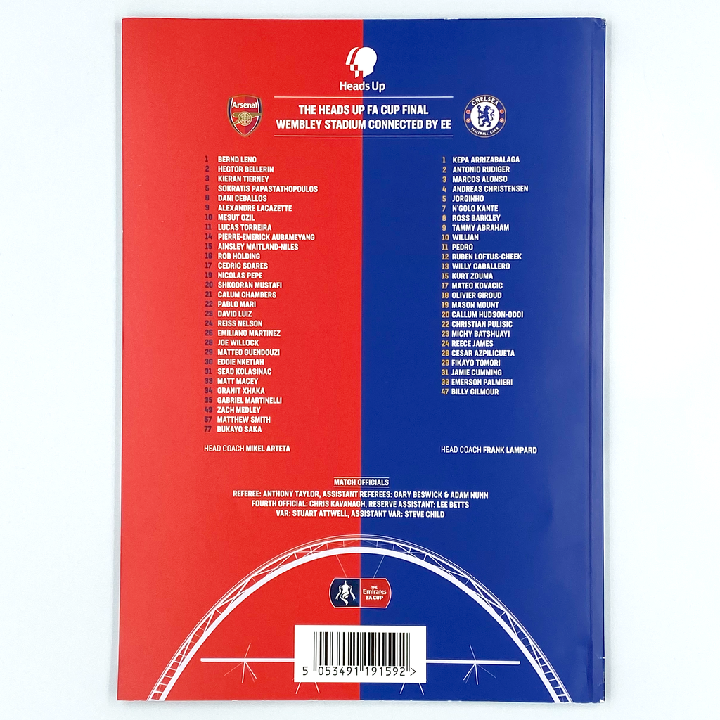 2020 FA Cup Final Programme