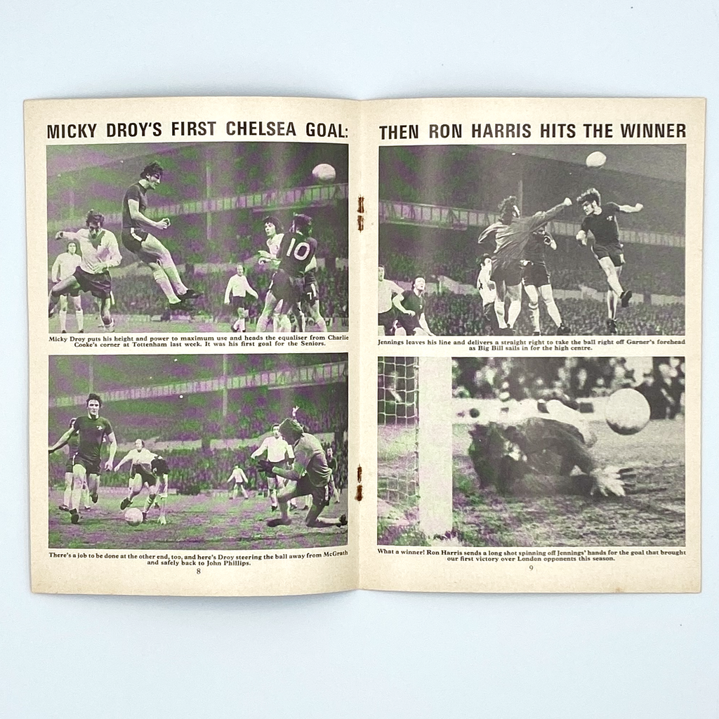 Chelsea vs Arsenal Programme (13 April 1974)