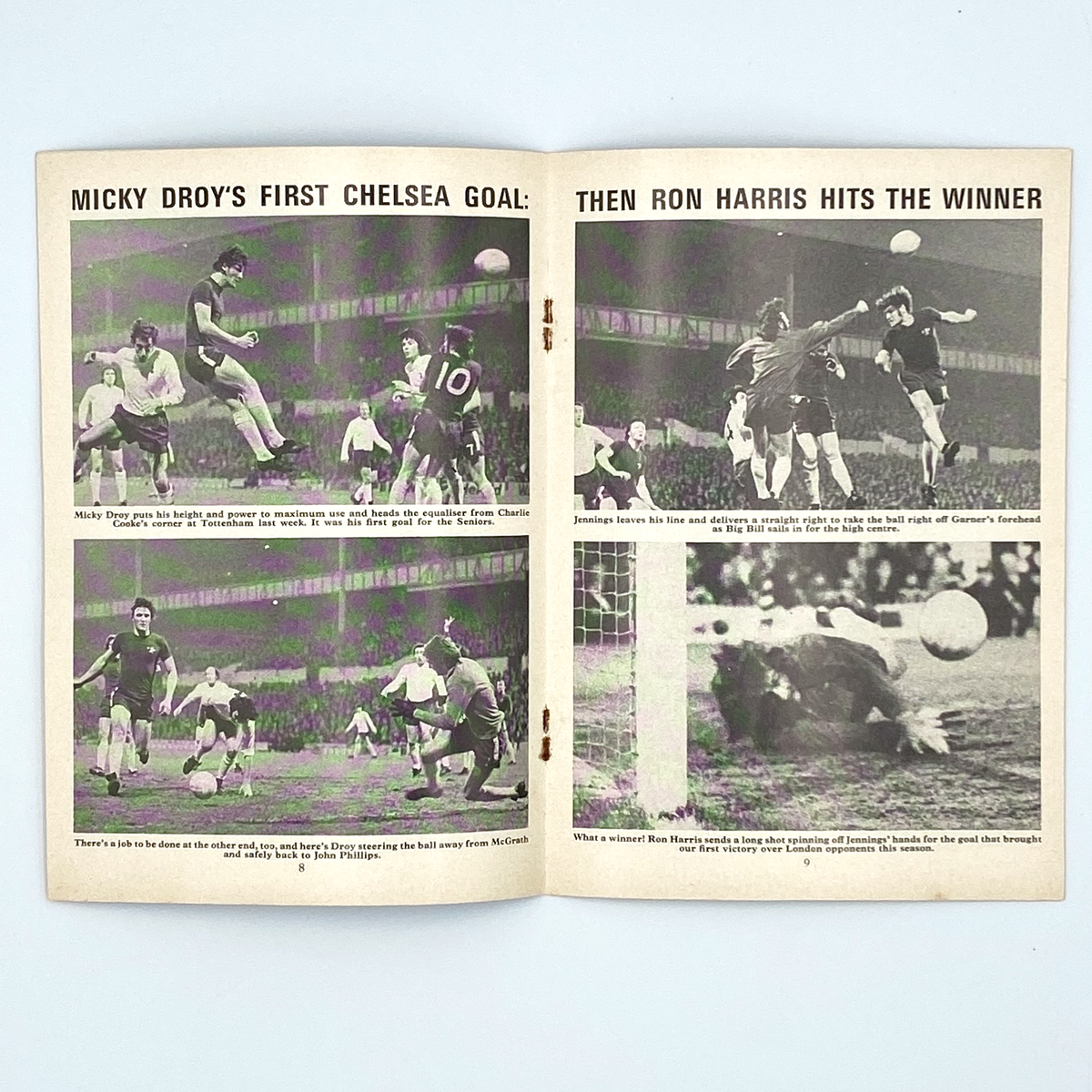 Chelsea vs Arsenal Programme (13 April 1974)