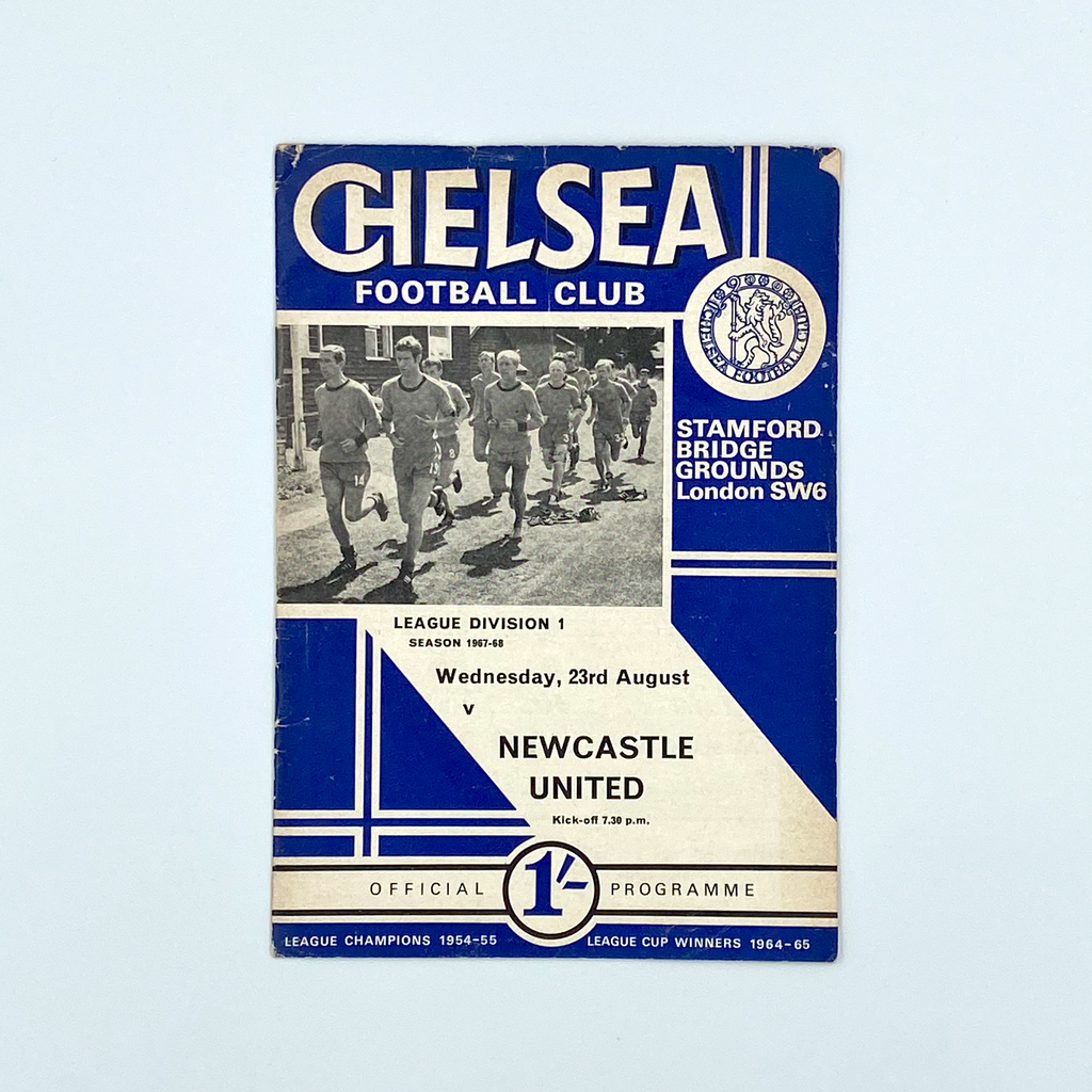 Chelsea vs Newcastle United Programme (23 August 1967)