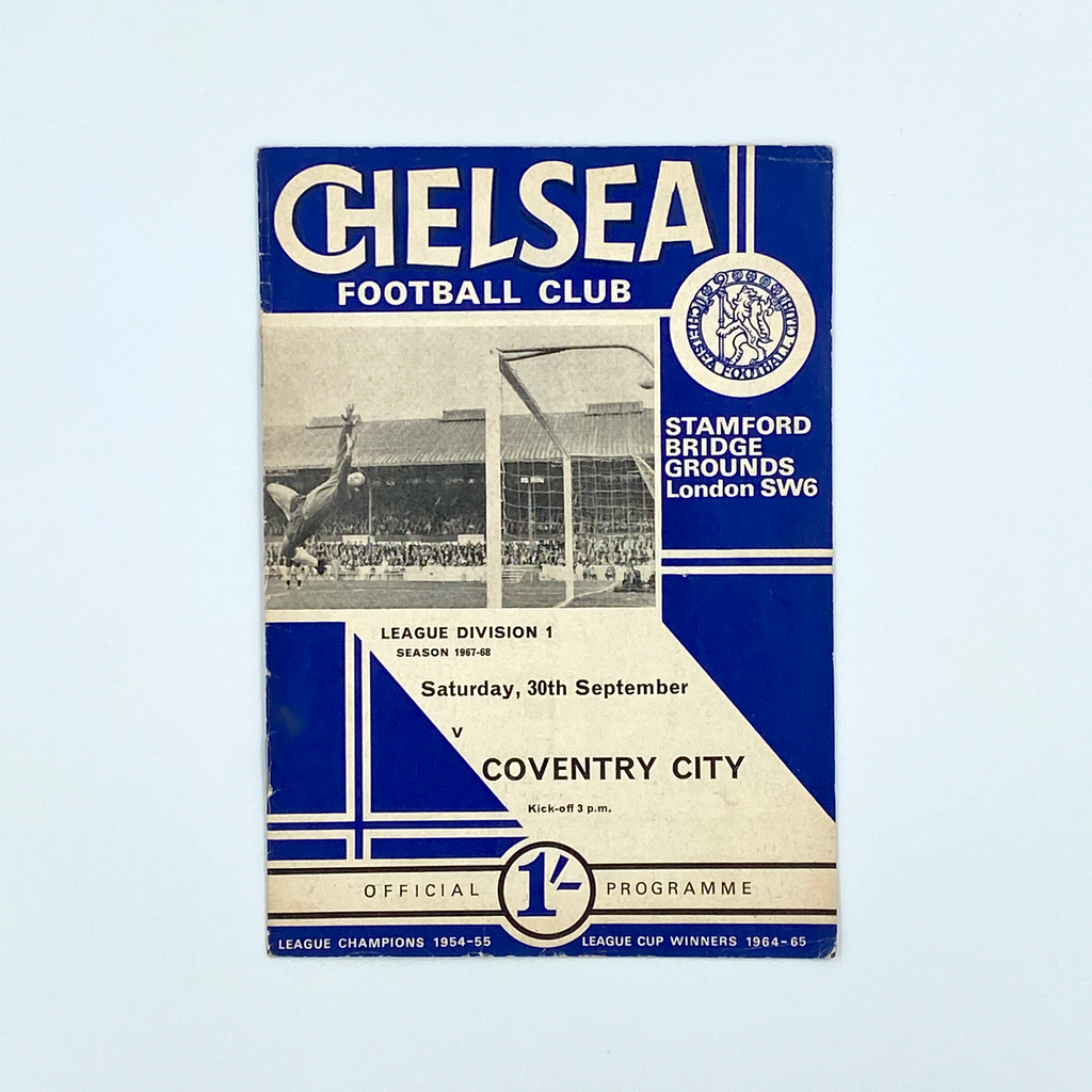 Chelsea vs Coventry City Programme (30 September 1967)