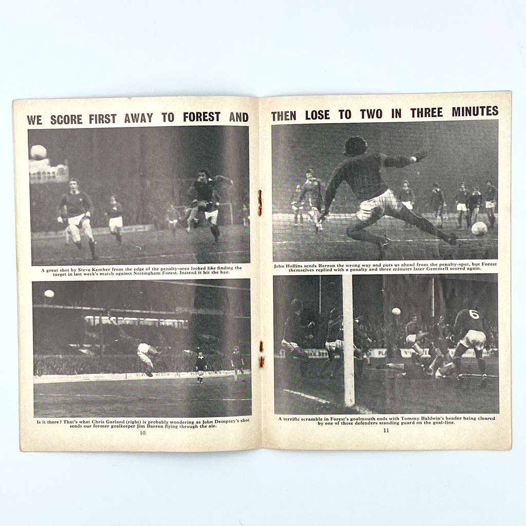 Chelsea vs West Ham United Programme (25 March 1972)