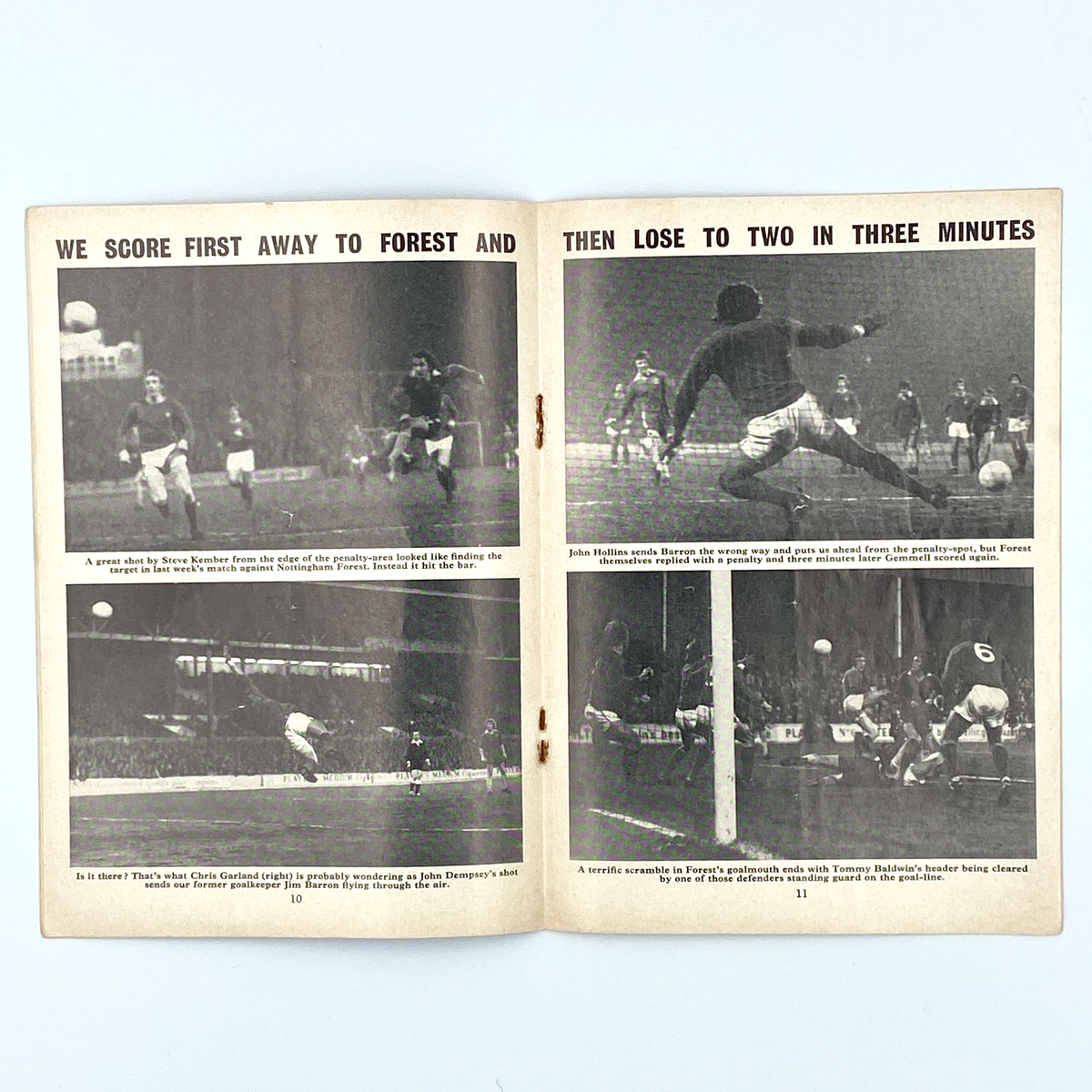 Chelsea vs West Ham United Programme (25 March 1972)