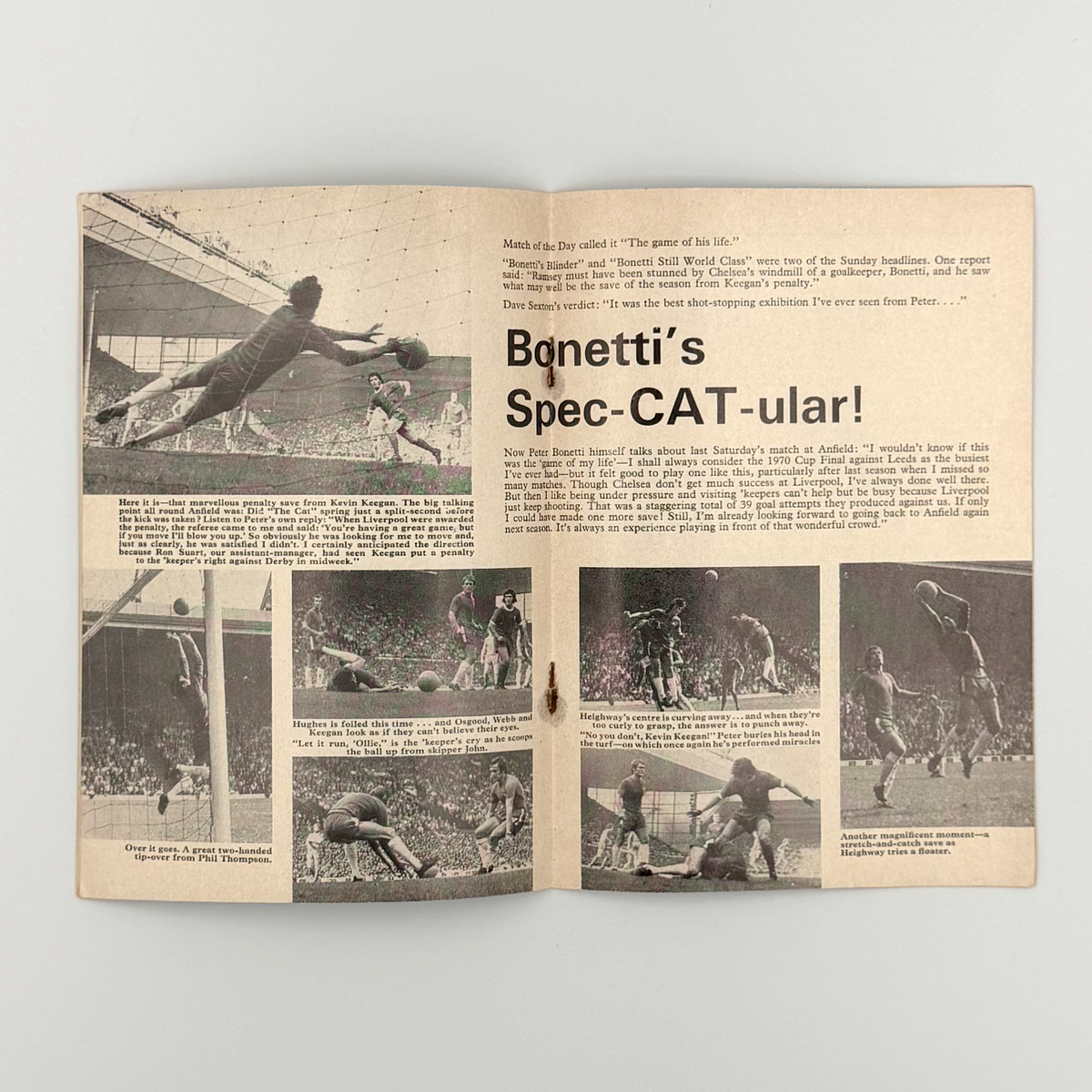 Chelsea vs Coventry City Programme (15 September 1973)