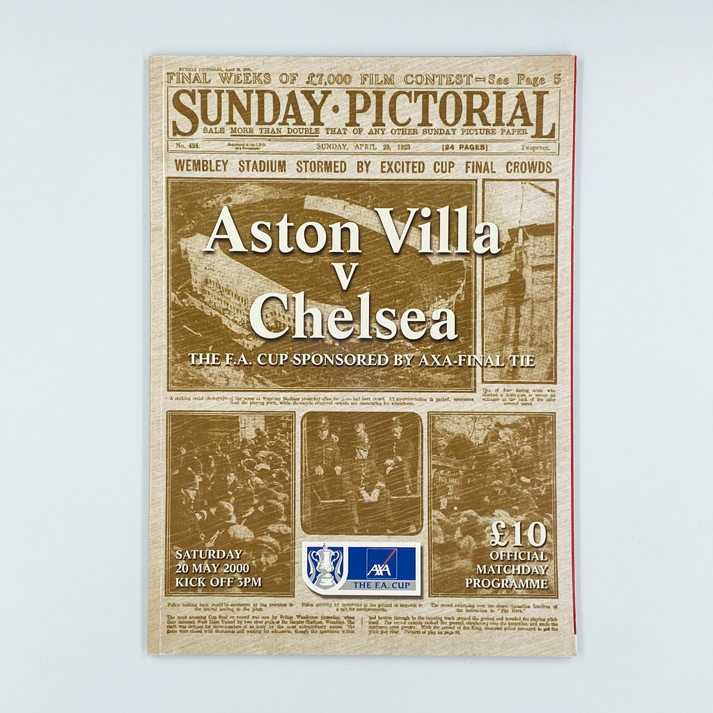 2000 FA Cup Final Programme