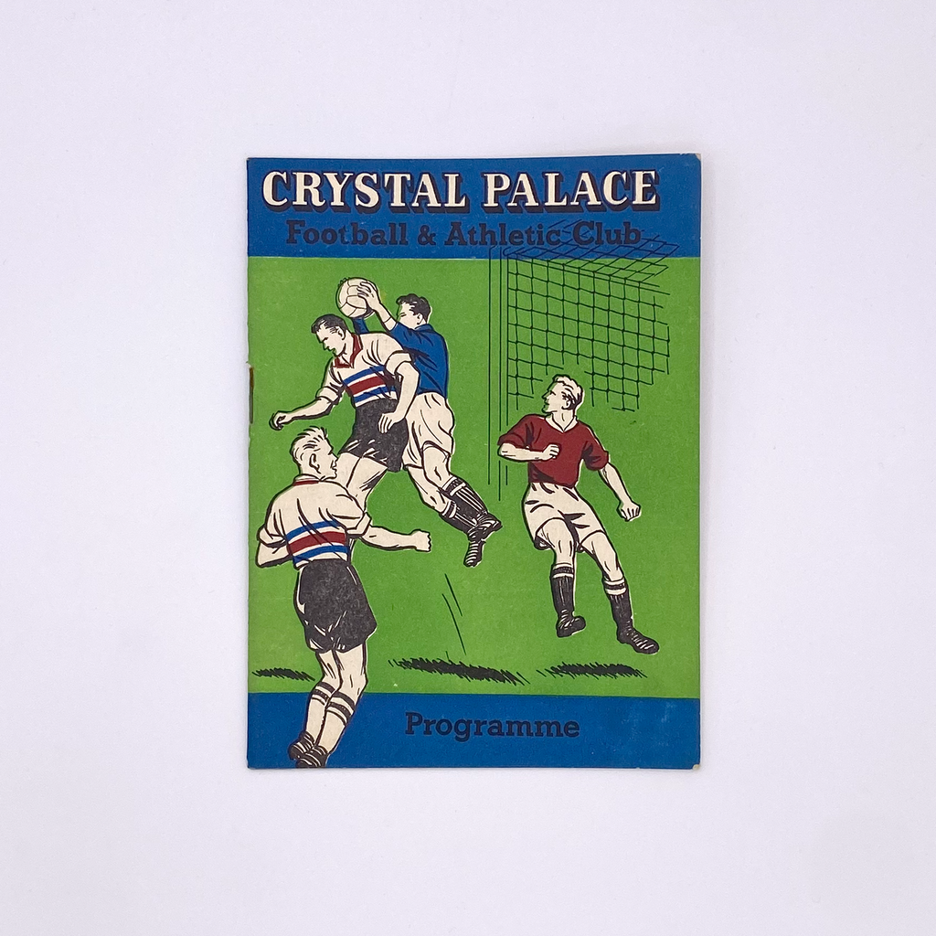 Crystal Palace vs Grimsby Town Programme (11 January 1961)