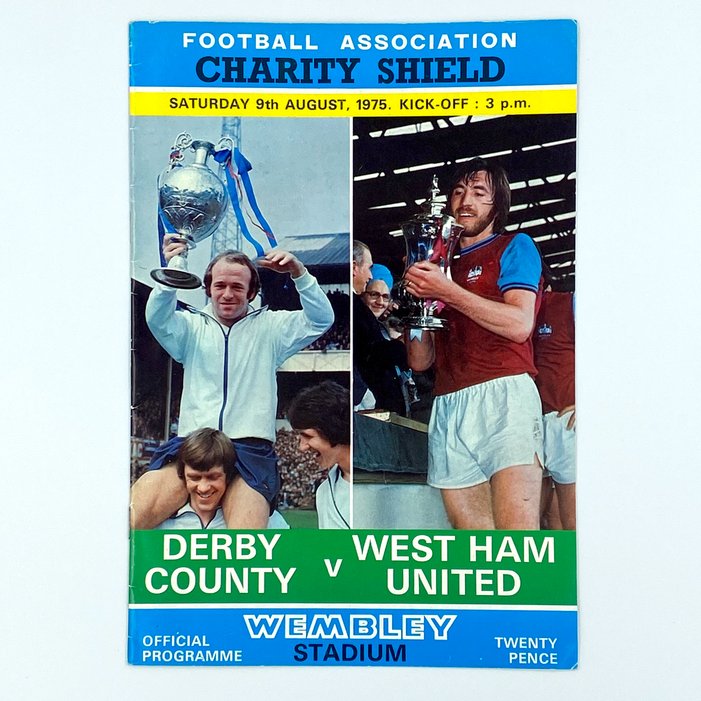 1975 Charity Shield Programme (9 August 1975)
