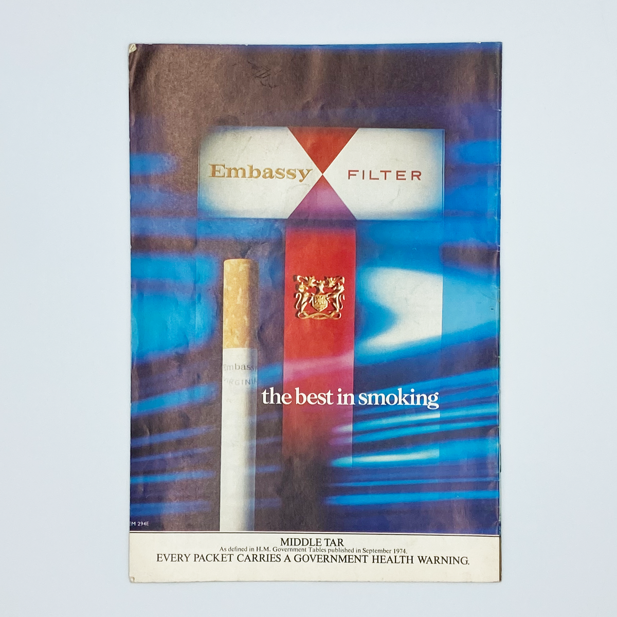 England vs West Germany Programme & Ticket (12 March 1975)