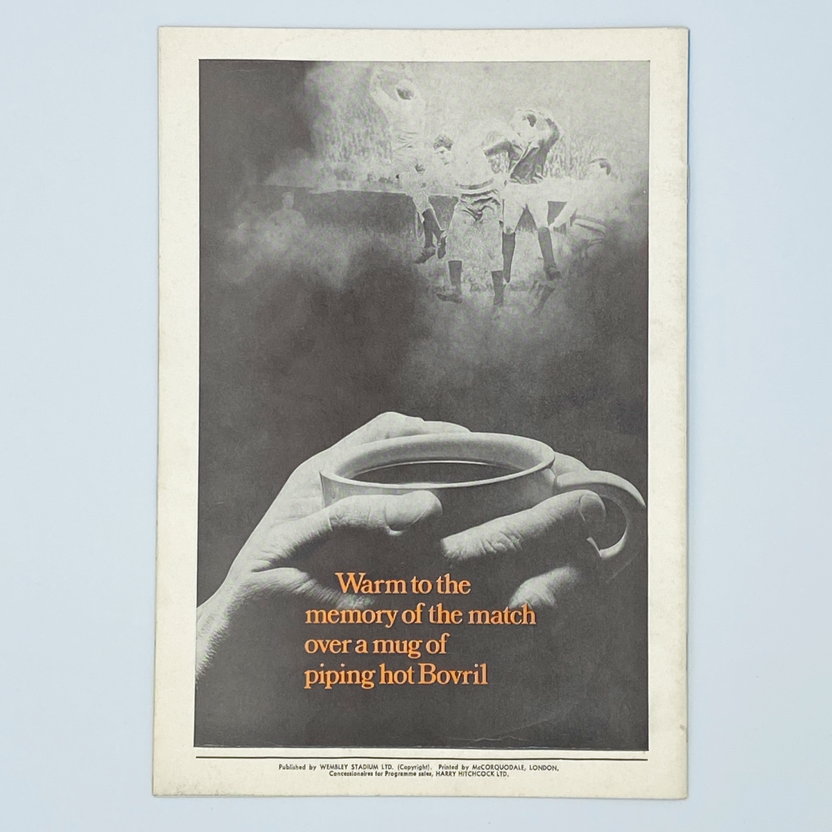 England vs Scotland Programme (10 May 1969)