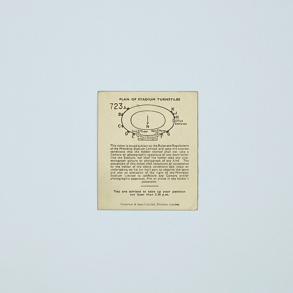 England vs Scotland Programme & Ticket (9 April 1949)