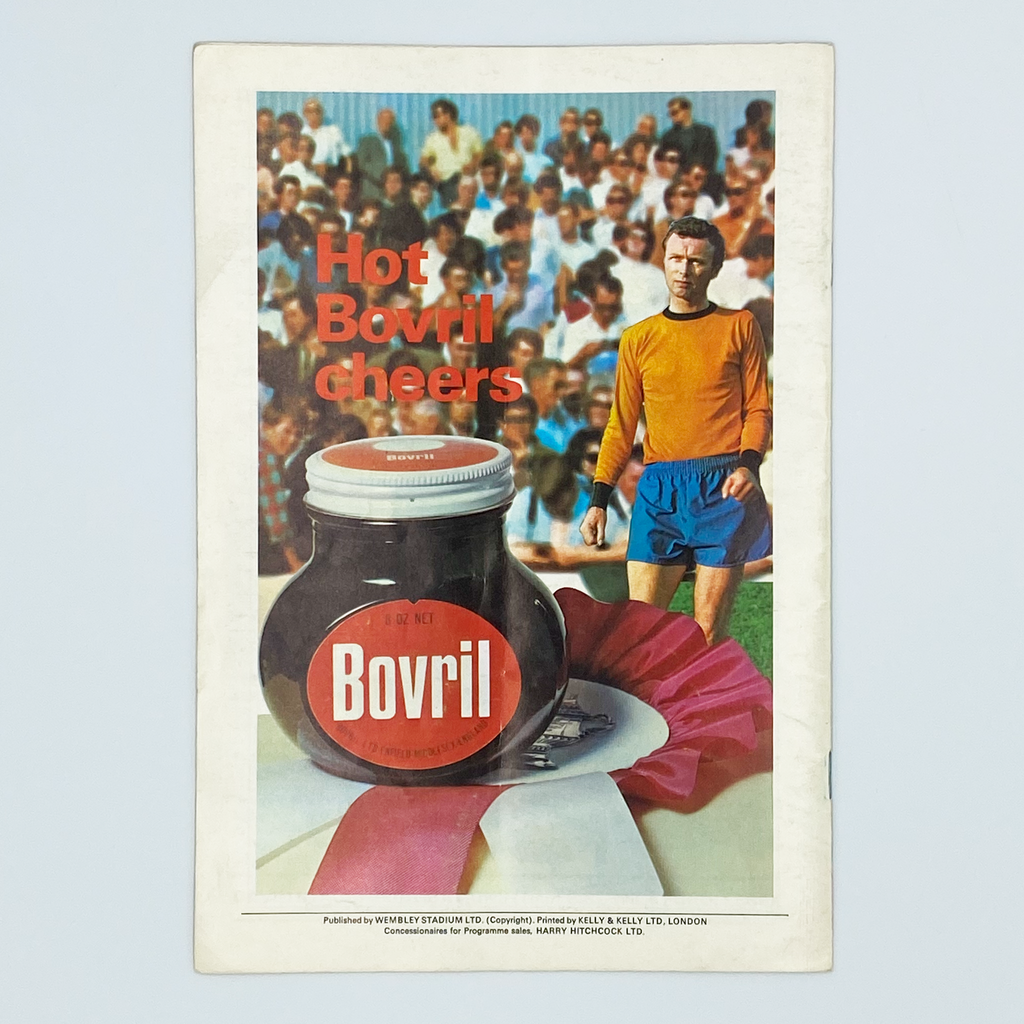 England vs Switzerland Programme & Ticket (10 November 1971)