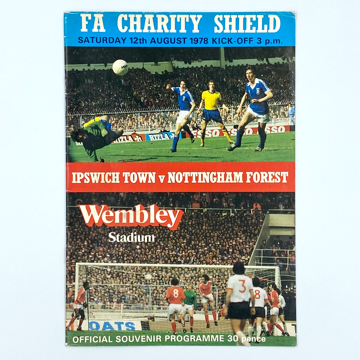 1981 Charity Shield Programme (12 August 1978)