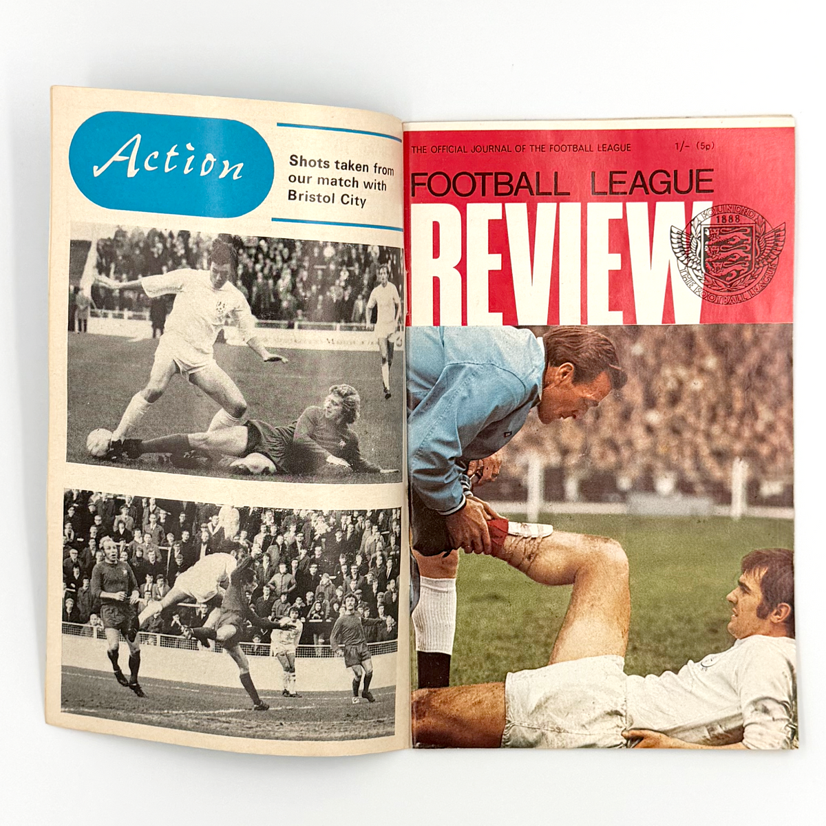 Millwall vs Birmingham City Programme (5 December 1970)