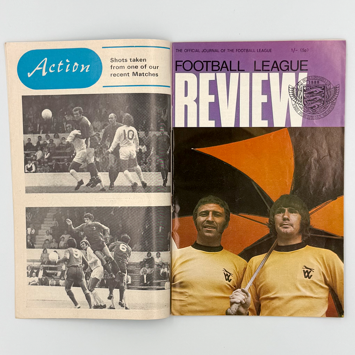 Millwall vs Blackburn Rovers Programme (10 October 1970)