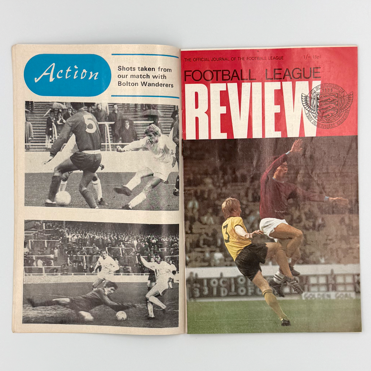 Millwall vs Bristol City Programme (21 November 1970)