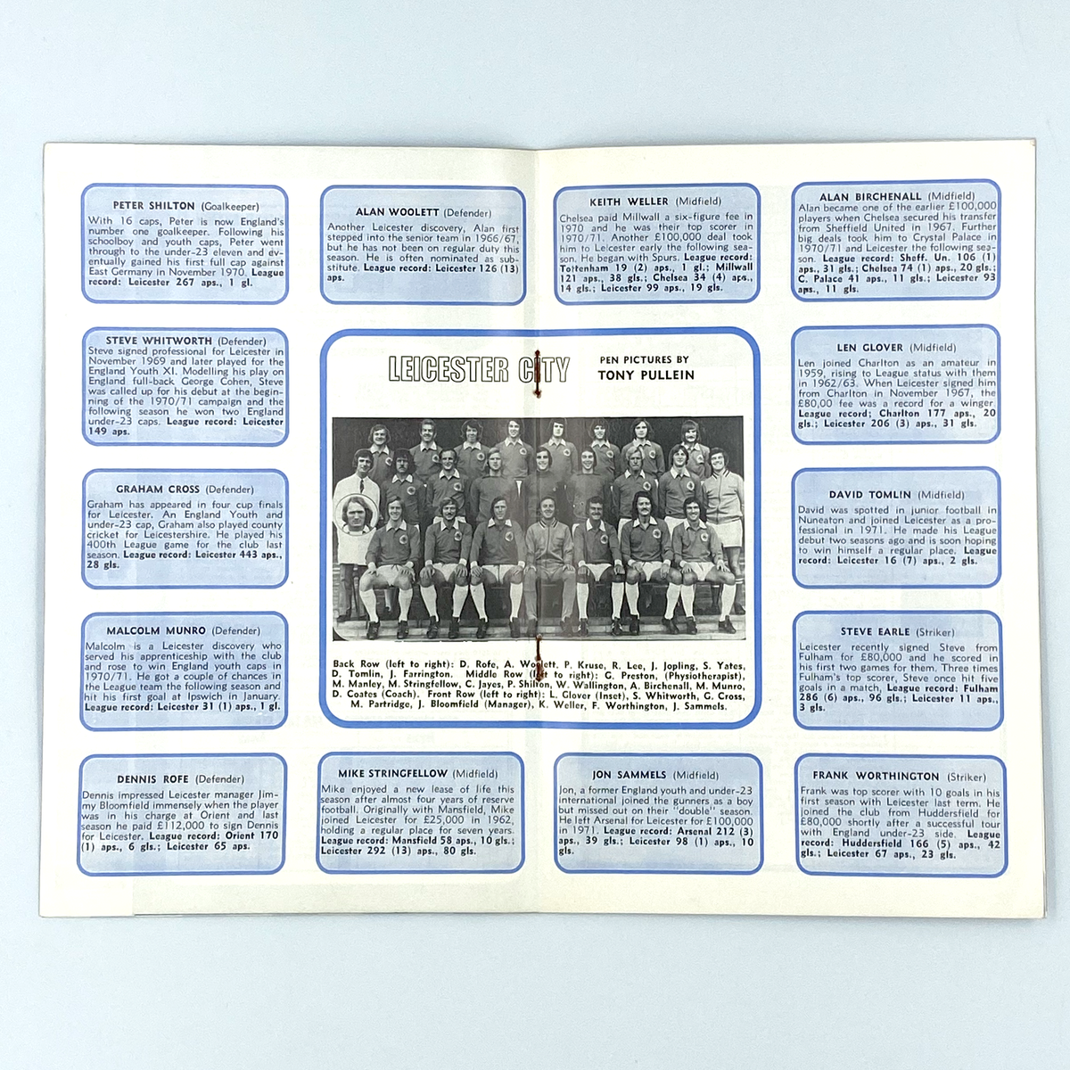 Queens Park Rangers vs Leicester City Programme (9 March 1974)