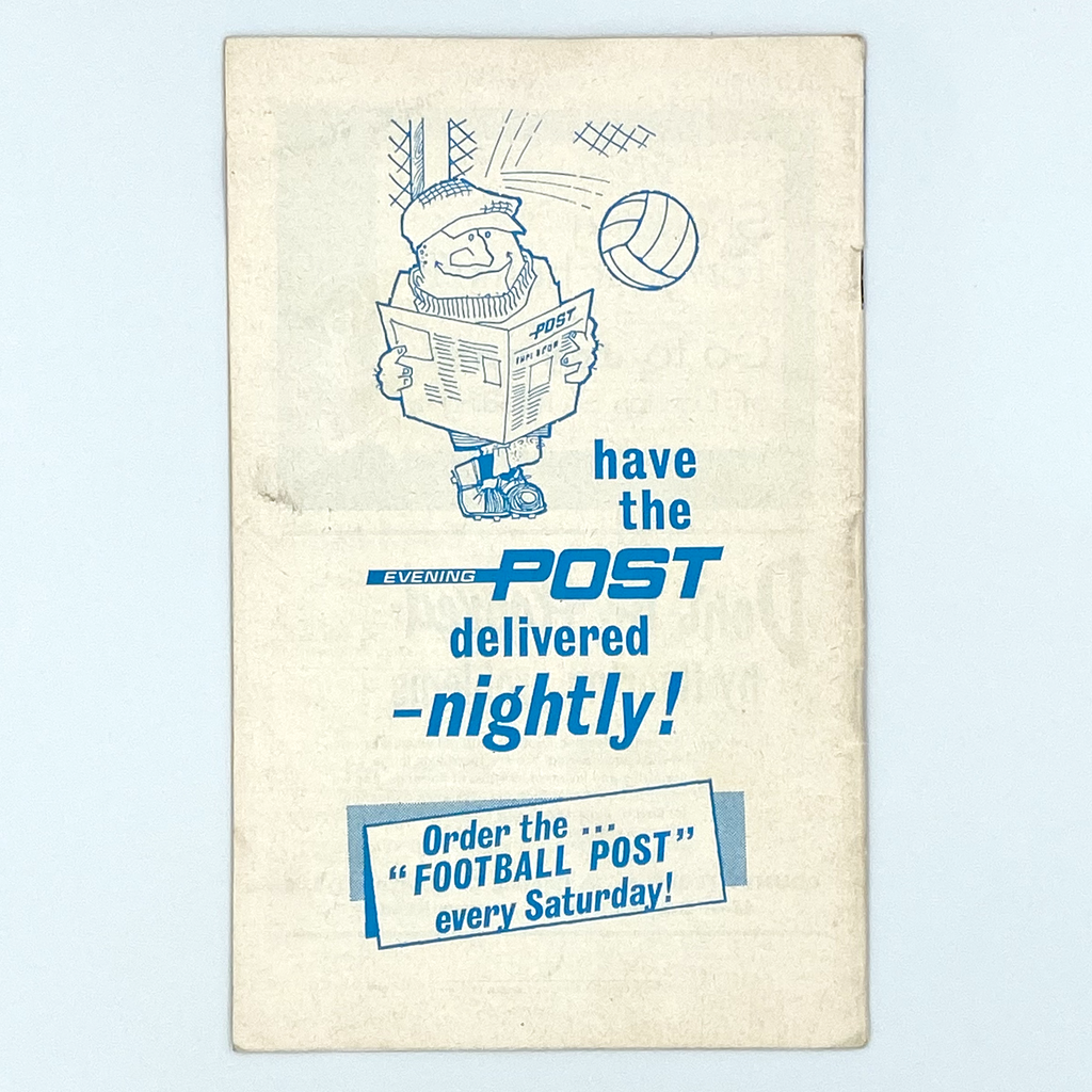 Reading vs AFC Bournemouth Programme (16 March 1968)