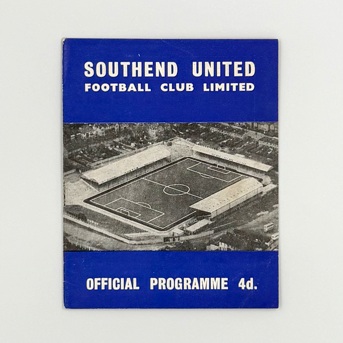 Southend United vs Northampton Town Programme (8 December 1962)