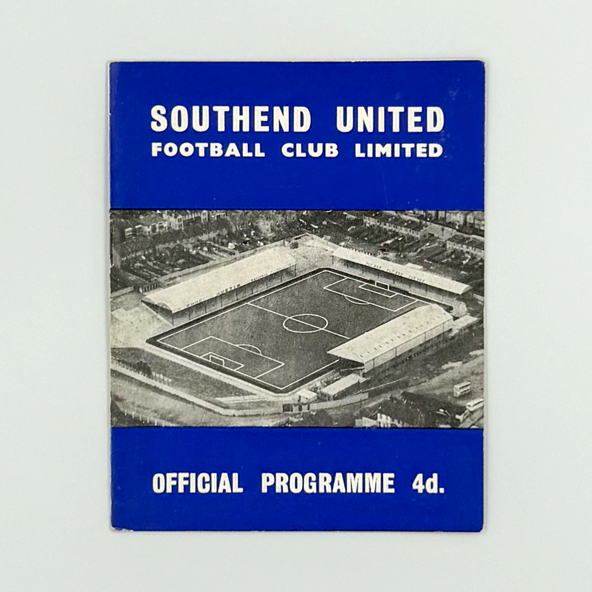Southend United vs Halifax Town Programme (2 December 1961)