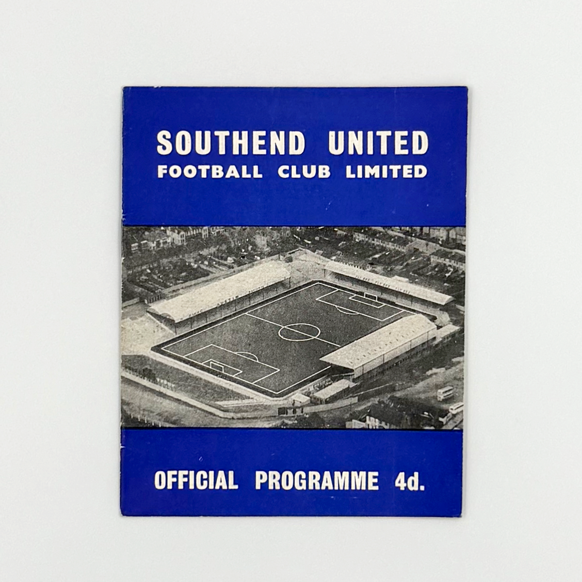 Southend United vs Crystal Palace Programme (26 December 1963)