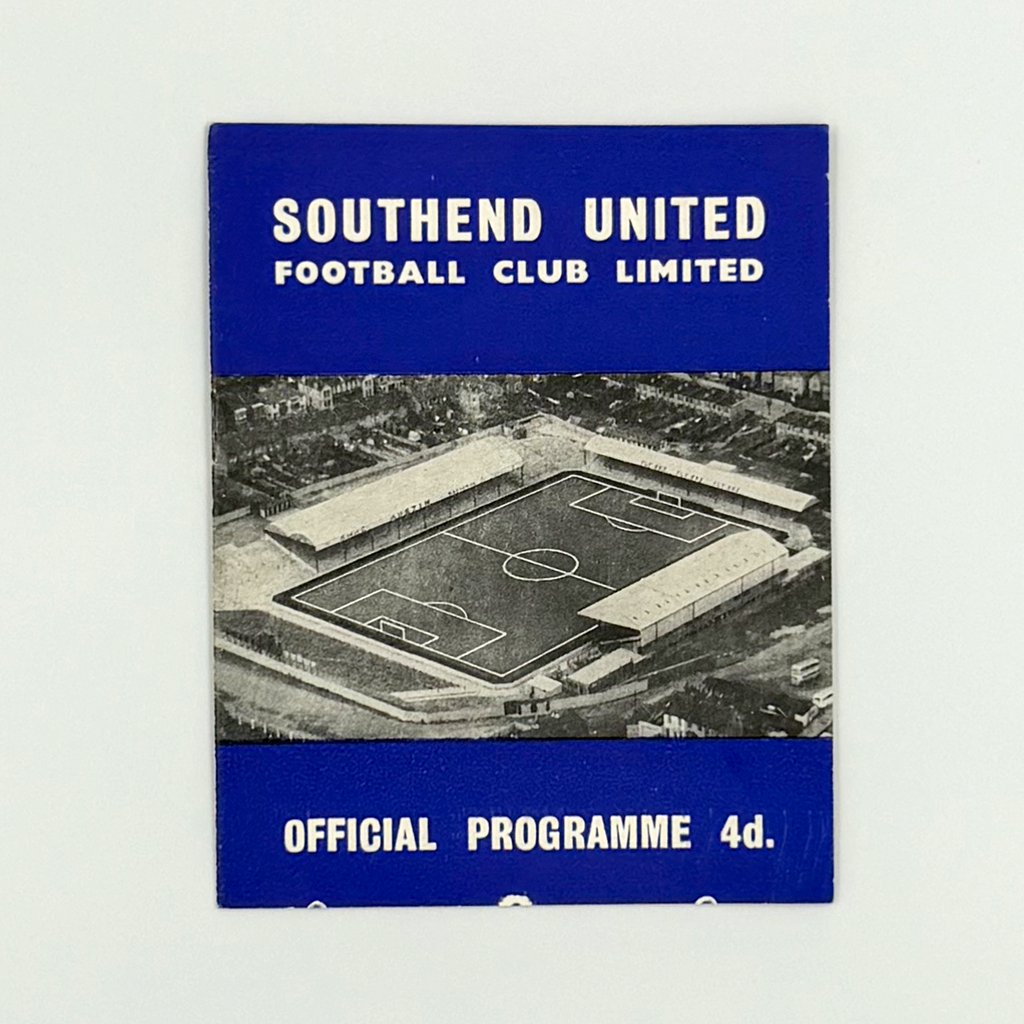 Southend United vs Hull CIty Programme (26 December 1962)