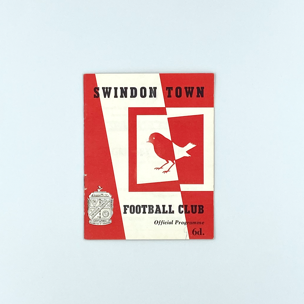 Swindon Town vs Grimsby Town Programme (28 December 1965)