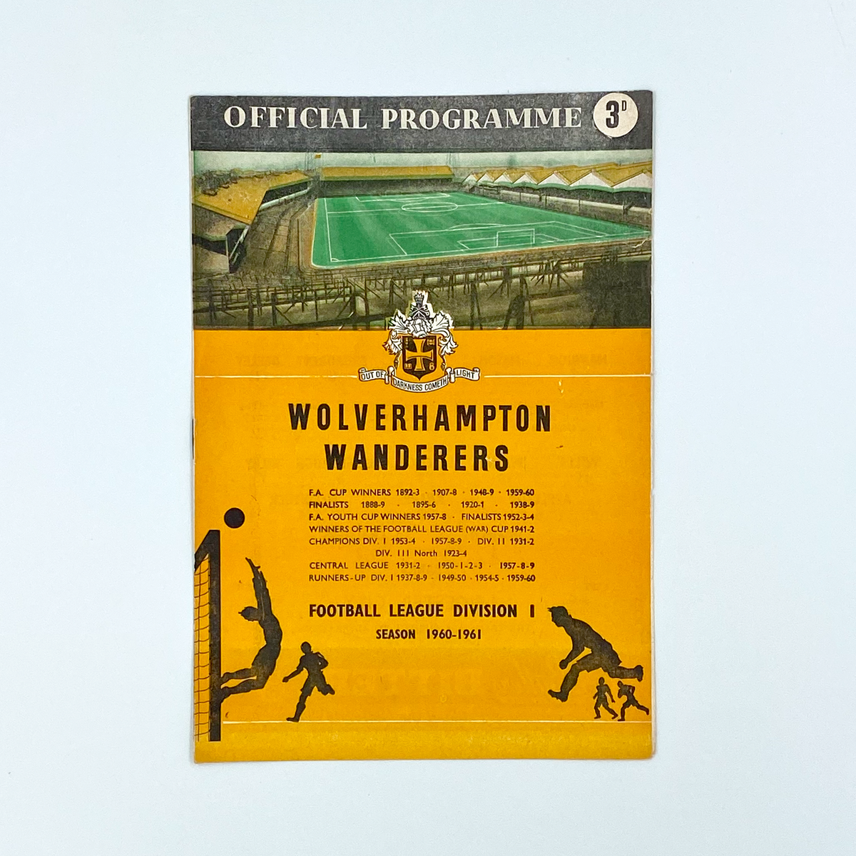 Wolverhampton Wanderers vs Leicester City Programme (7 September 1960)