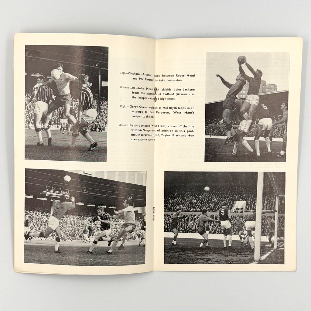 Crystal Palace vs Wolverhampton Wanderers Programme (22 November 1969)