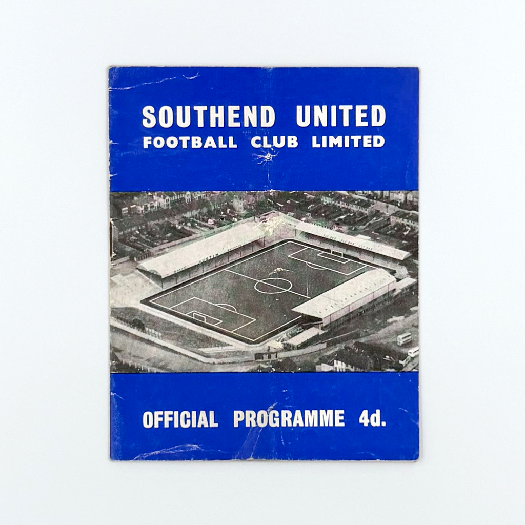 Southend United vs Bradford Park Avenue Programme (19 August 1961)