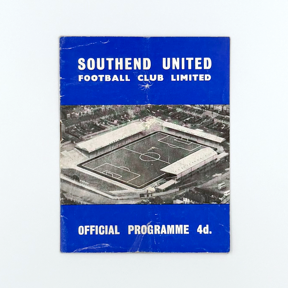 Southend United vs Bradford Park Avenue Programme (19 August 1961)