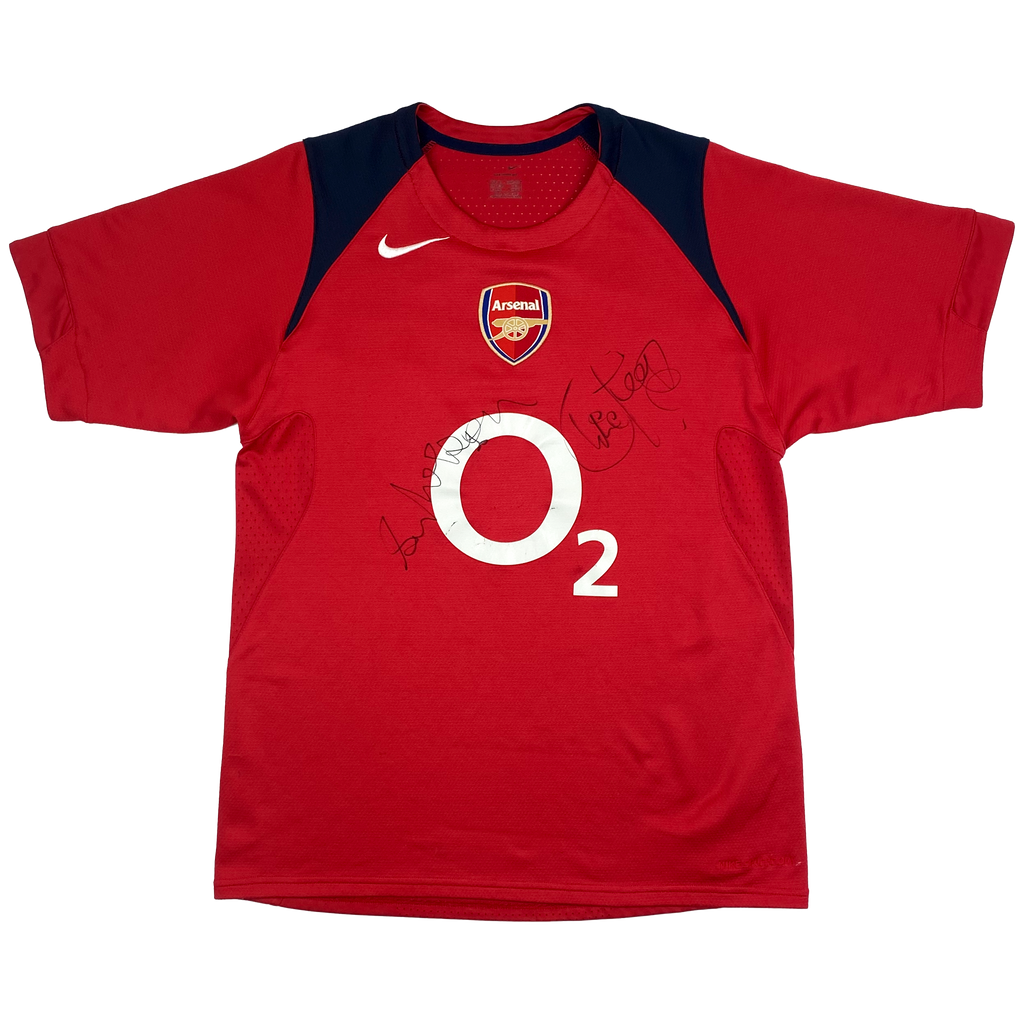 Arsenal Signed Training Shirt (2005-06) | Small