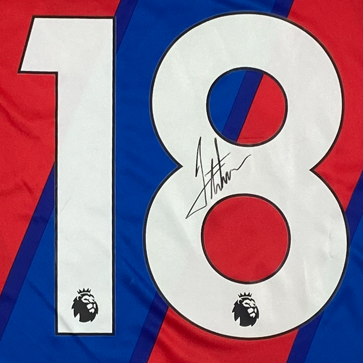 Crystal Palace Home Shirt (2021-22) - Signed by James McArthur | Medium
