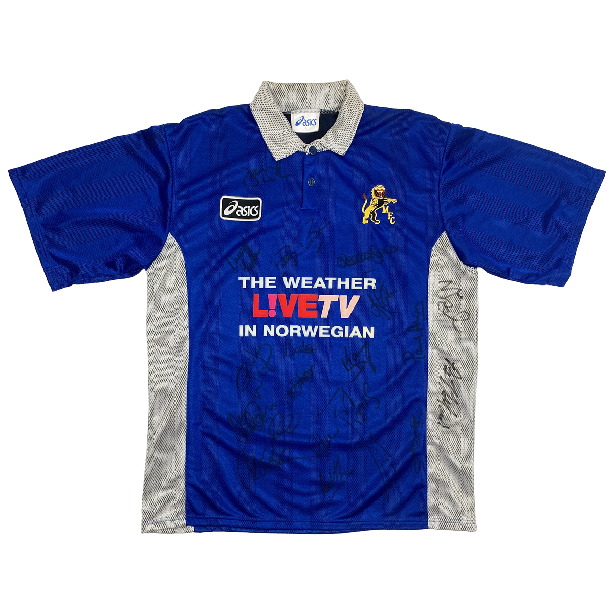 Signed Millwall Home Shirt (1997-99) | Large