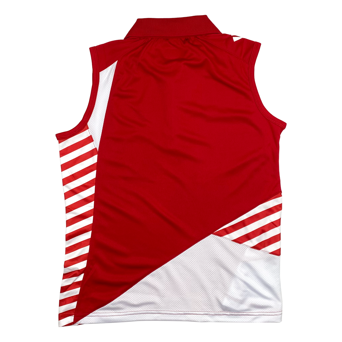 Carlton Badminton Tournament Top - Red and White | Women's Medium