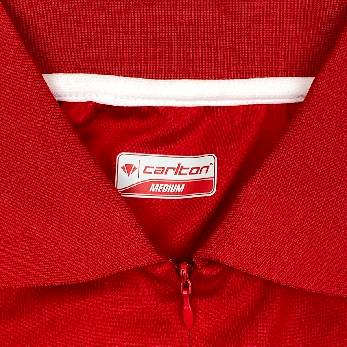 Carlton Badminton Tournament Top - Red and White | Women's Medium
