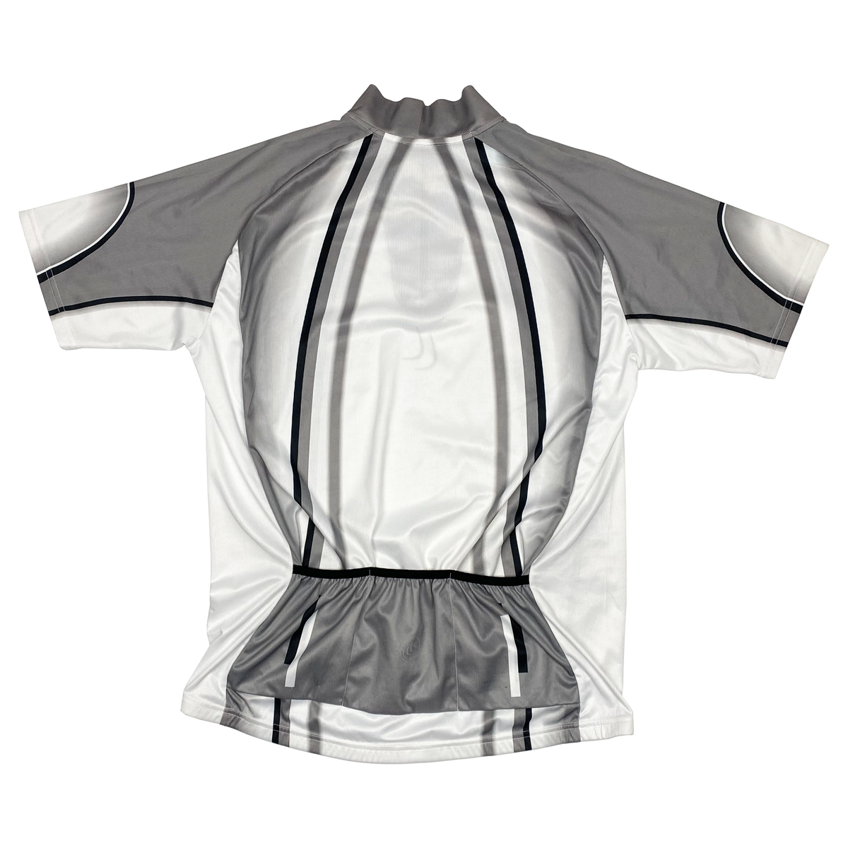White & Grey Cycling Jersey | Large