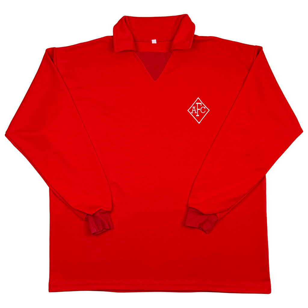 Airdrieonians Long-Sleeve Retro Football Shirt | Large