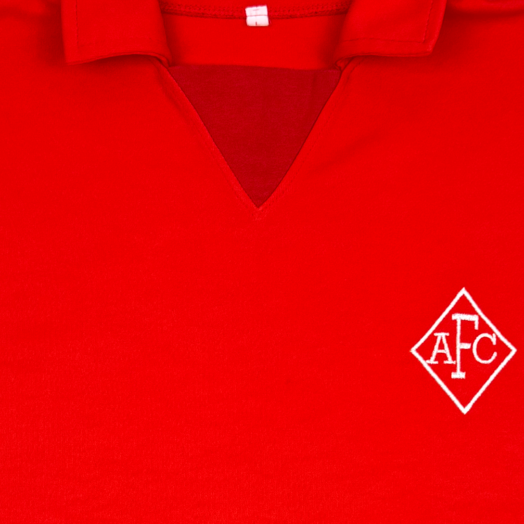 Airdrieonians Long-Sleeve Retro Football Shirt | Large