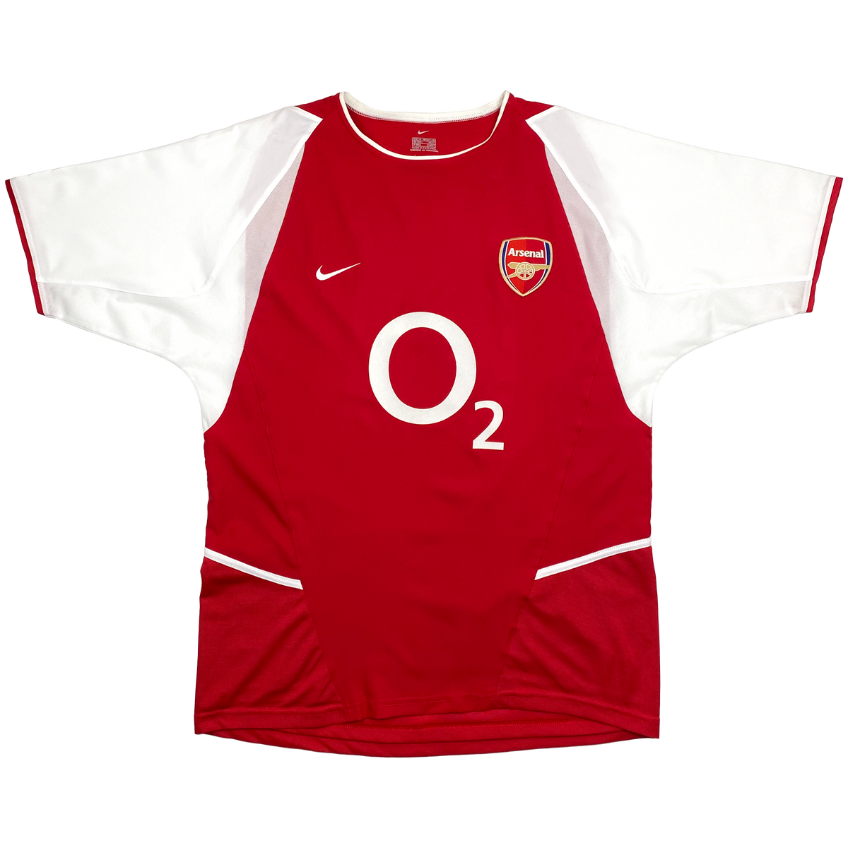 Arsenal Home Shirt (2002-04) | Medium