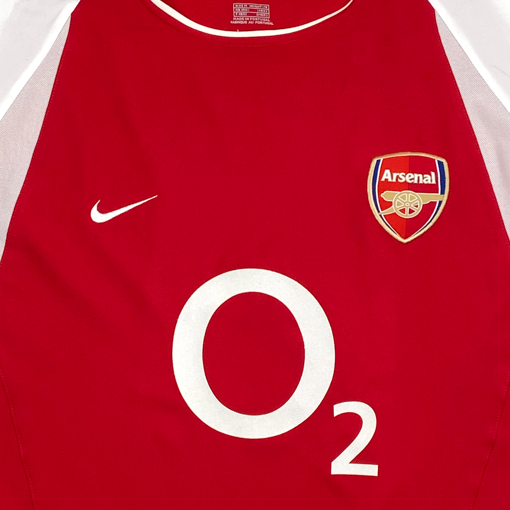 Arsenal Home Shirt (2002-04) | Medium