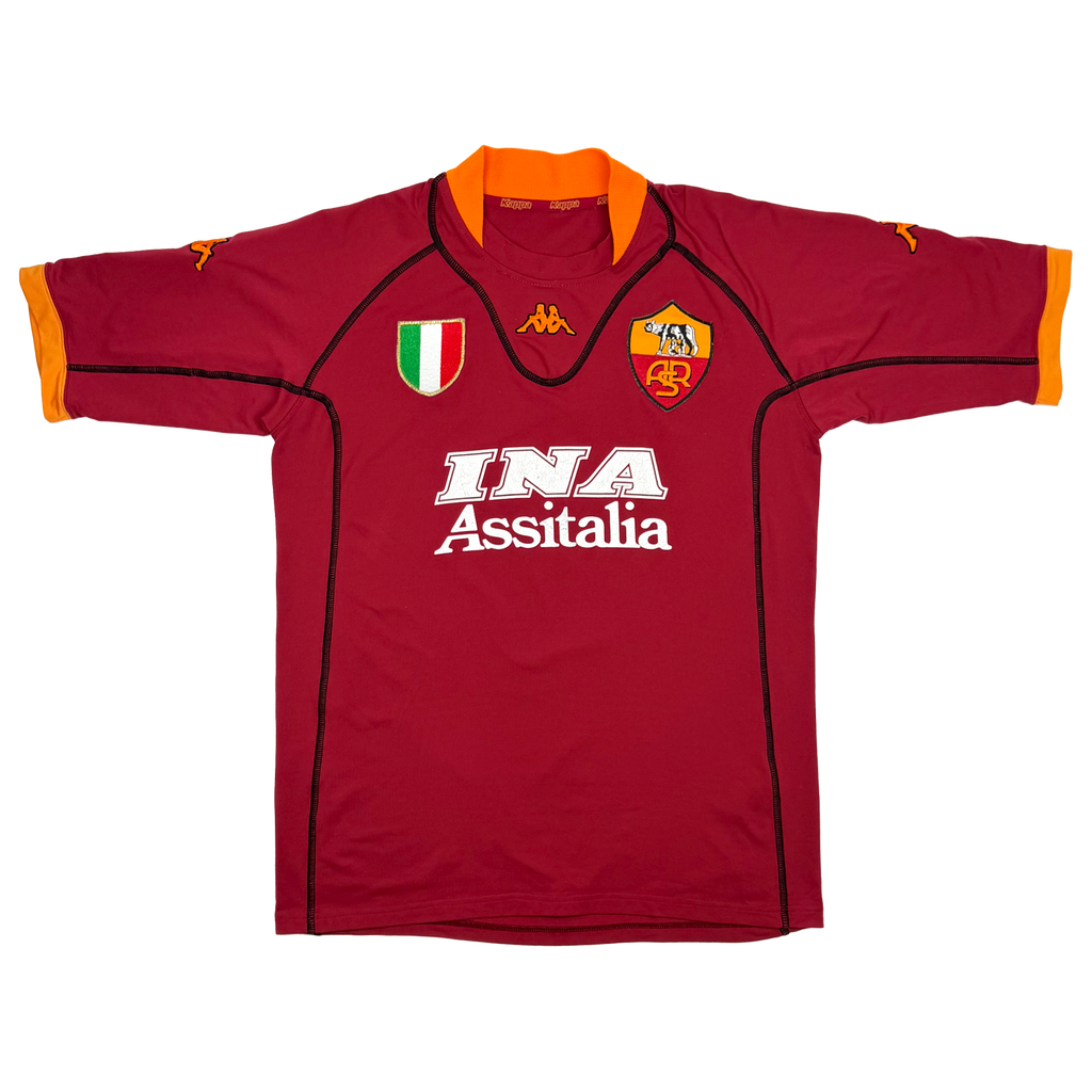 AS Roma Home Shirt (2001-02) | Large