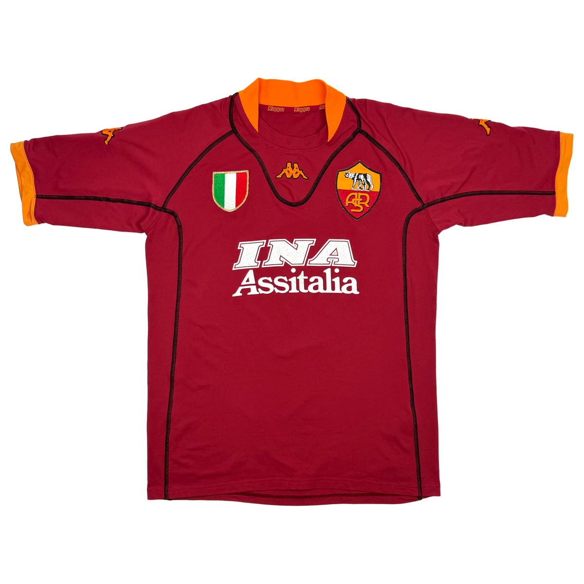 AS Roma Home Shirt (2001-02) | Large