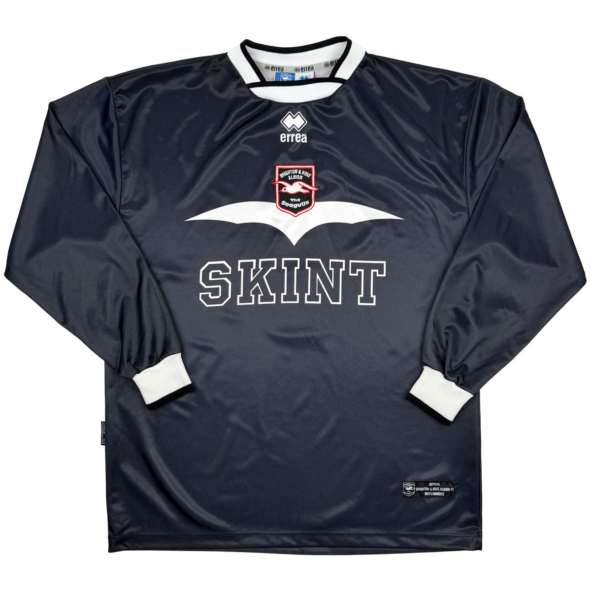 Brighton & Hove Albion Long-Sleeve  Away Shirt (2002-03) | Large