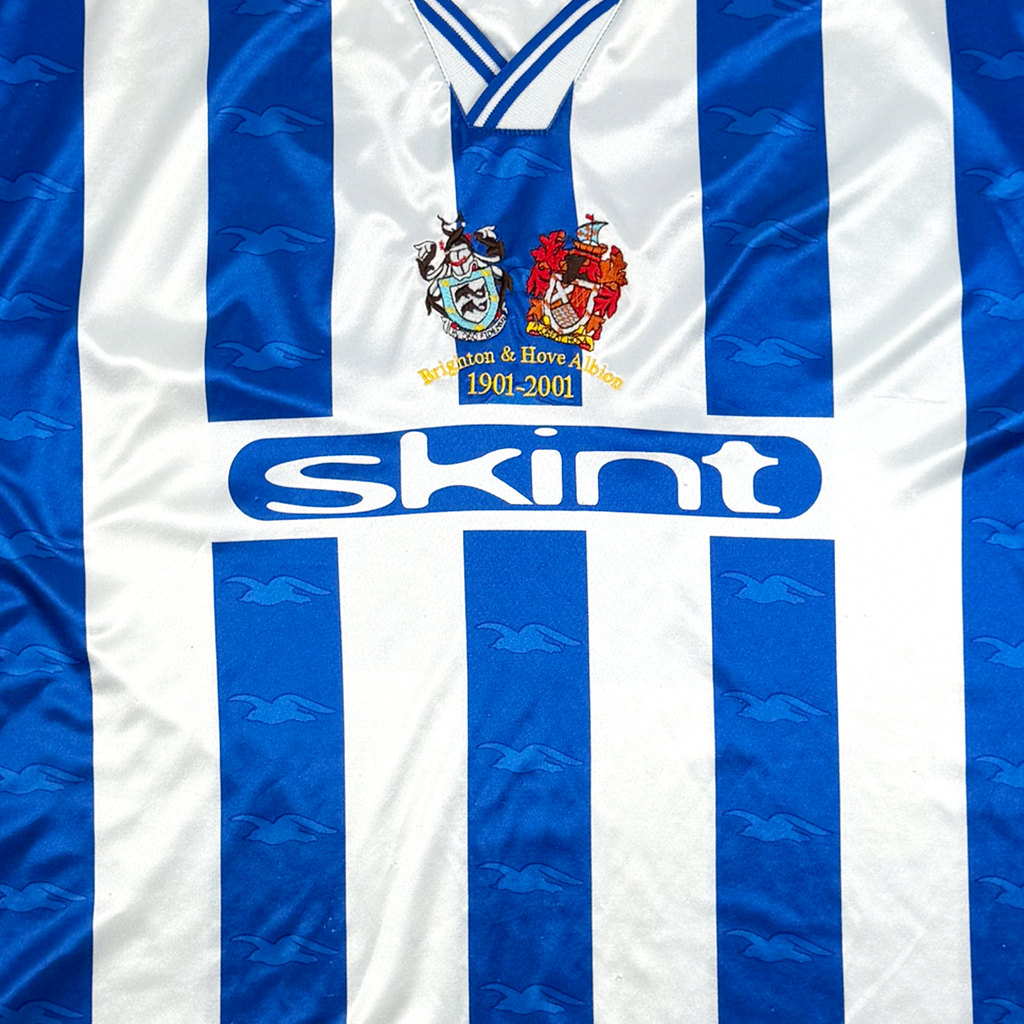 Brighton & Hove Albion Home Shirt (2001-02) | Large