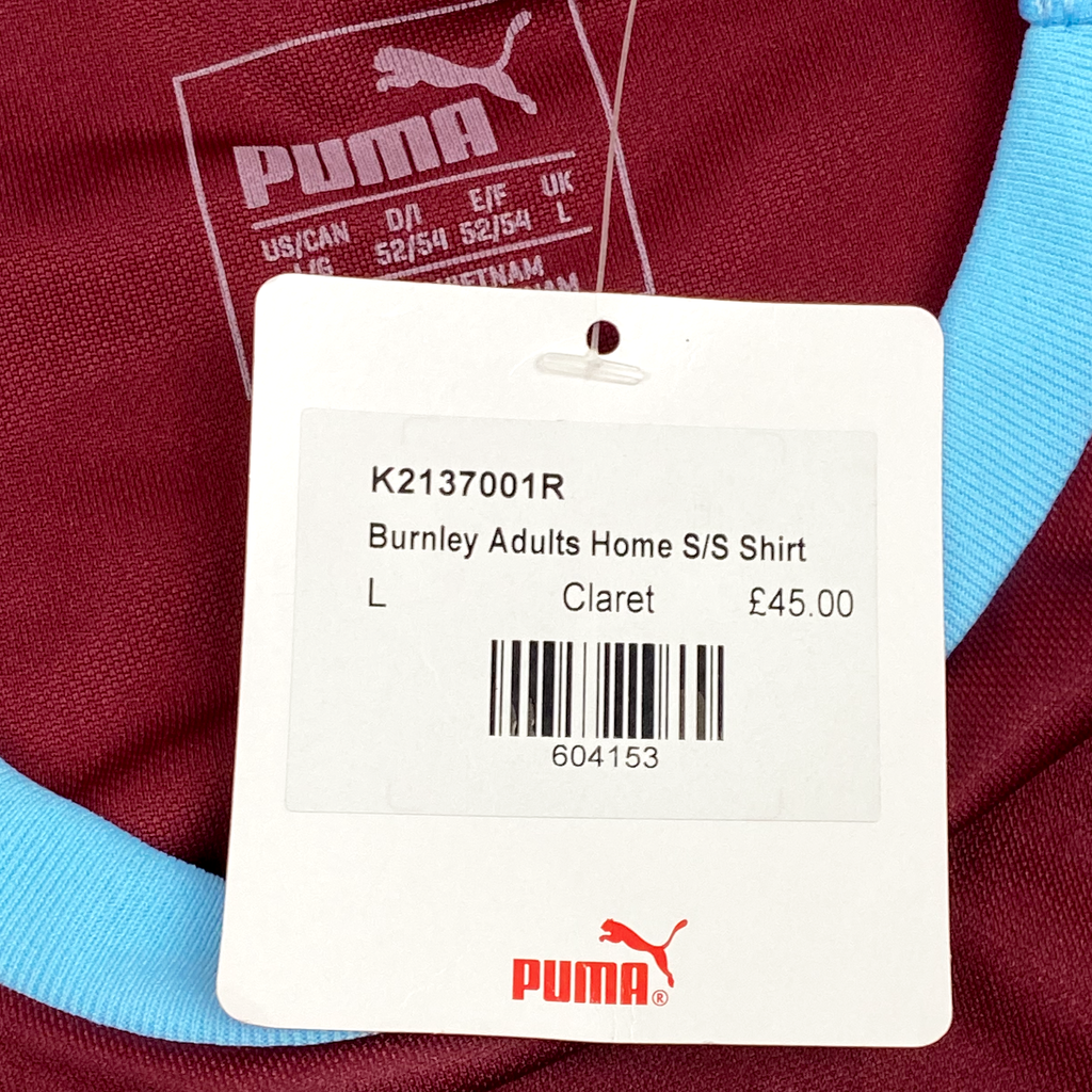 Burnley Home Shirt (2018-19) | Large