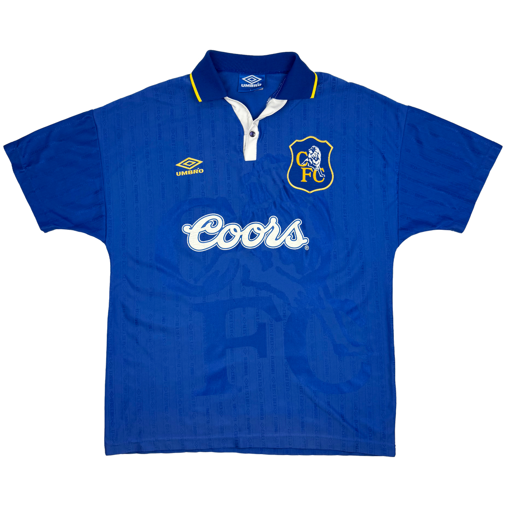 Chelsea Home Shirt (1995-97) | Large