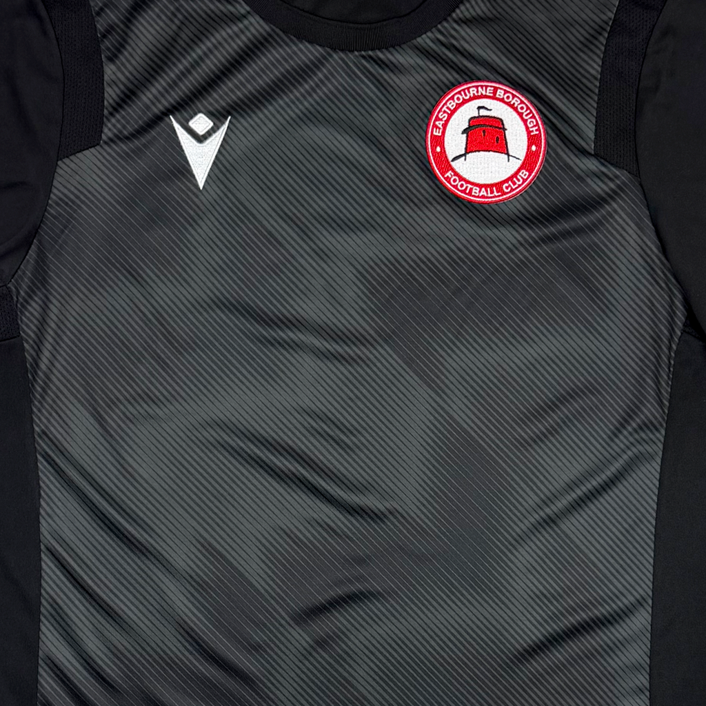 Eastbourne Borough Black Training Shirt | Extra Large
