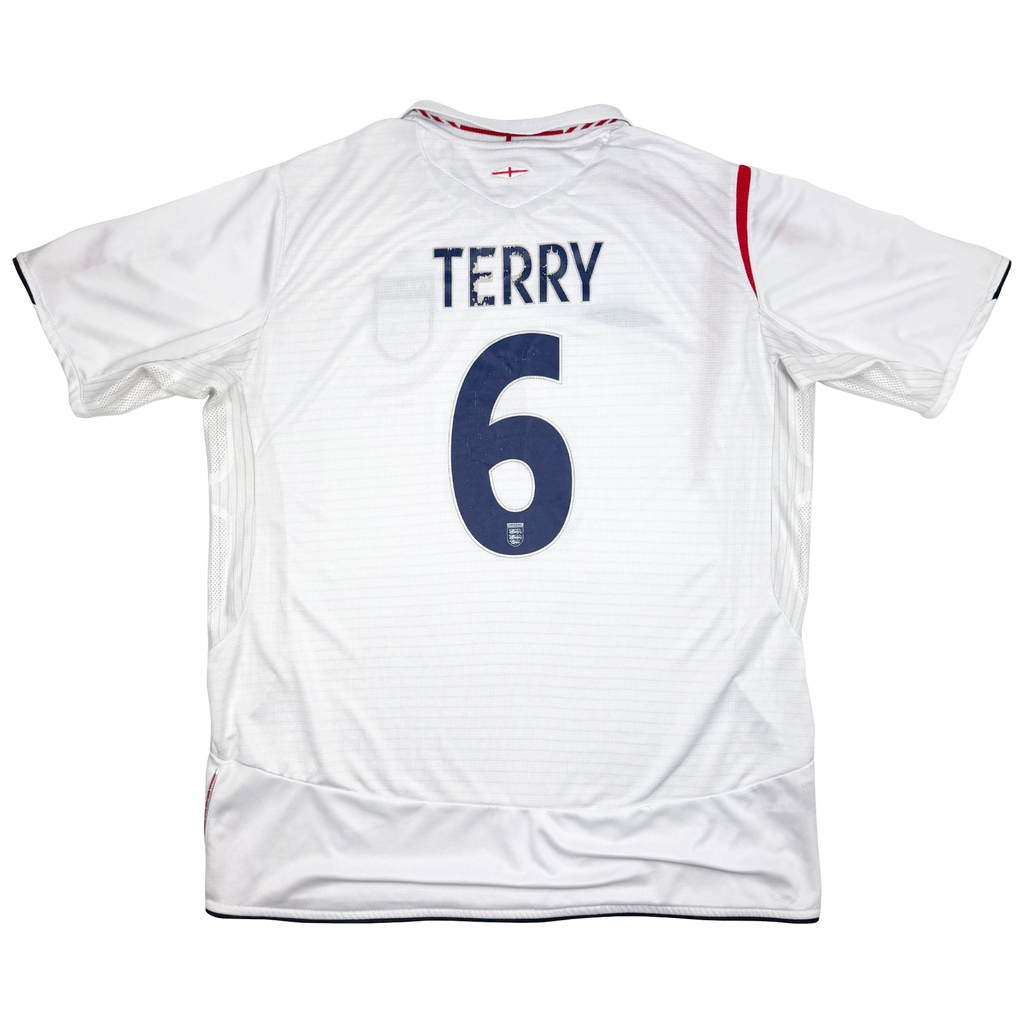 England Home Shirt (2006) - Terry 6 | Extra Large