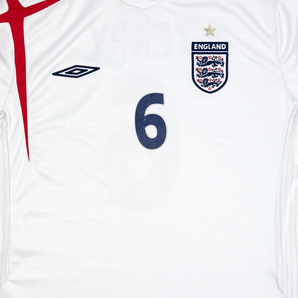 England Home Shirt (2006) - Terry 6 | Extra Large