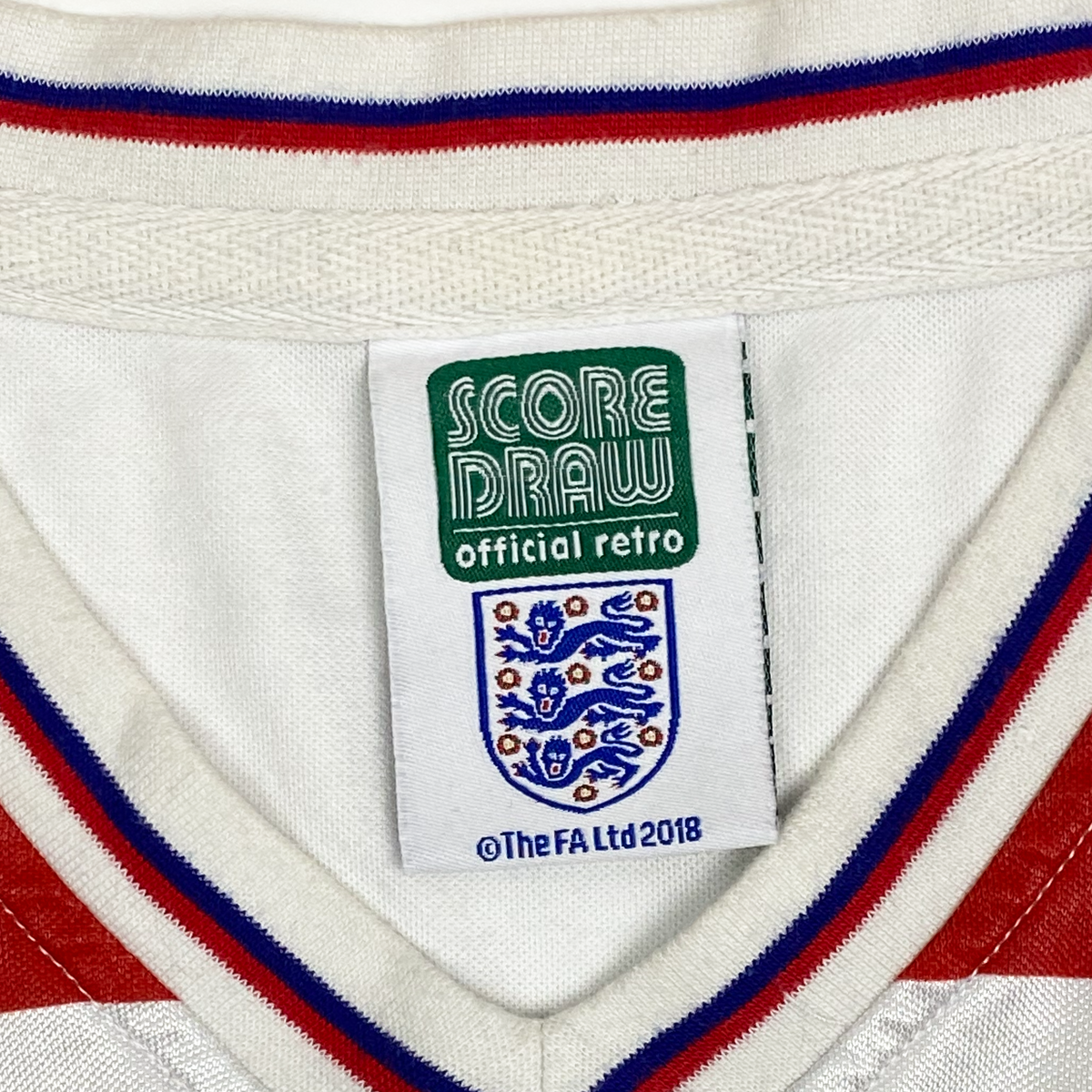 England Score Draw Home Shirt (1982) | Large